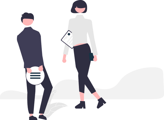 Illustration of a tow persons